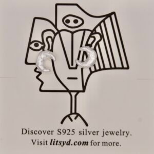 Croissant | Parisian Chic, Lightweight S925 Jewelry - Image 3