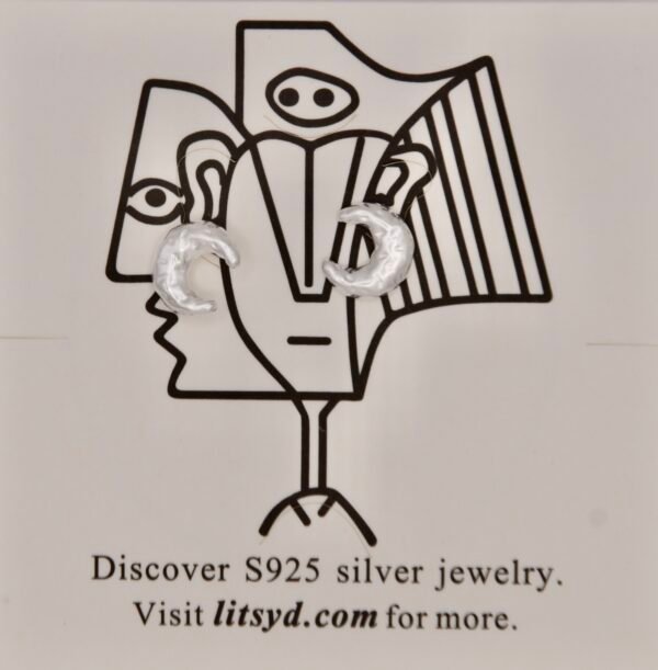 Croissant | Parisian Chic, Lightweight S925 Jewelry
