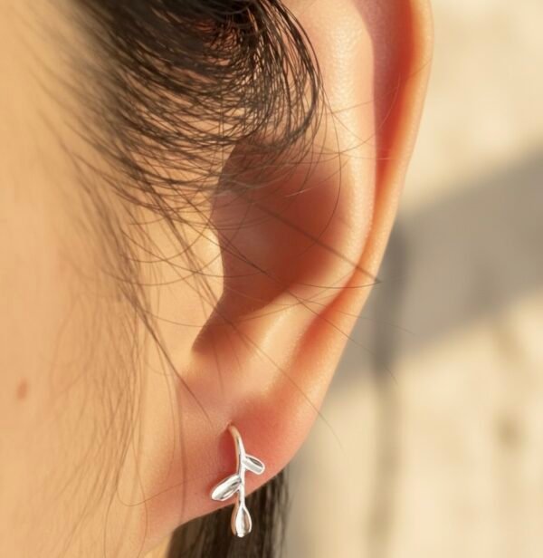 Olive leaves | Nature Inspired Jewelry S925 Stud
