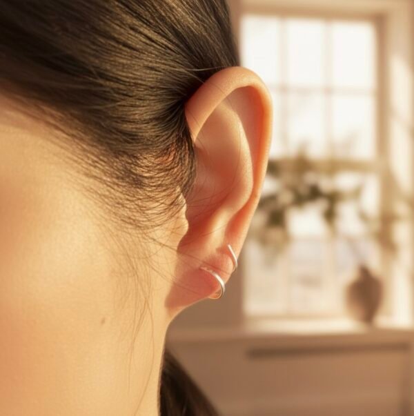 Entanglement | Modern Spiral Design S999 earrings