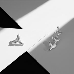 Asymmetric leaves | Nature Inspired Jewelry