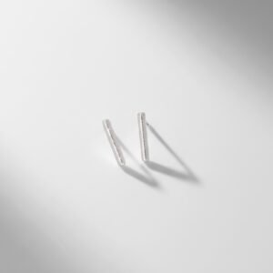 Pin | Minimalist Bar Earrings - Modern Pin Style