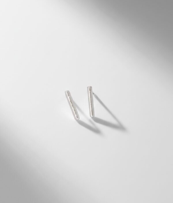 Pin | Minimalist Bar Earrings - Modern Pin Style